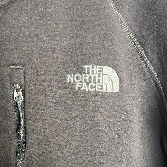 The North Face Men's Large Gray Sweatshirt Fleece Full Zip Jacket - Picture 2 of 5